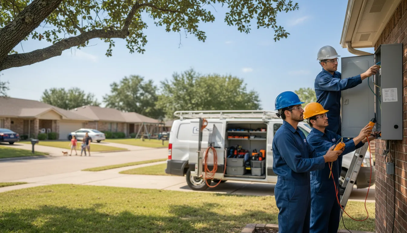 Certified electrician providing emergency electrical services in Wrens, GA